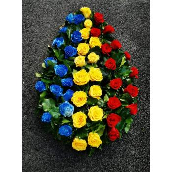 Coroana Tricolor Trandafiri RG 210